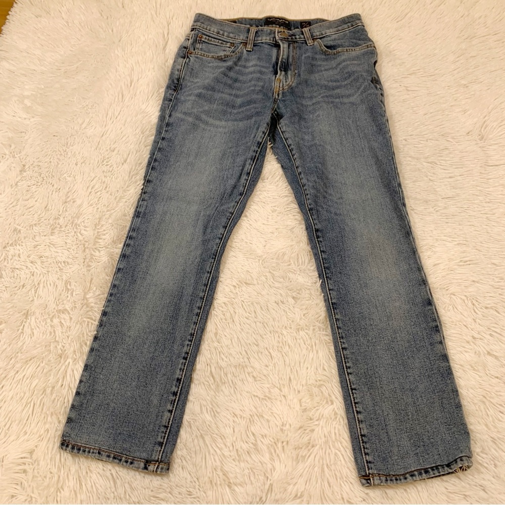 Lucky Brand Men's 121 slim straight blue‎ jeans size 28x28
